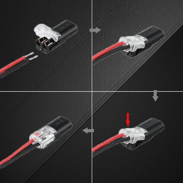 🔥LAST DAY-50% OFF🔥Double - Wire Plug-in Connector With Locking Buckle