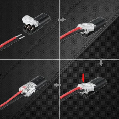🔥LAST DAY-50% OFF🔥Double - Wire Plug-in Connector With Locking Buckle