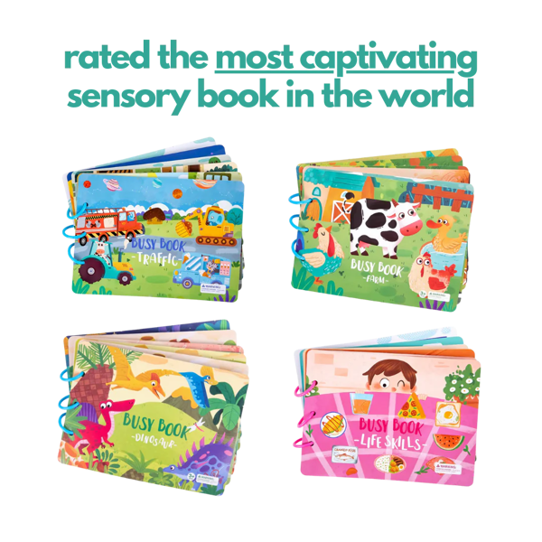 🎁2024 New Year Hot Sale🎁🔥50% OFF🔥Dr. Glow's Sensory Book - Keep Kids off Devices!✨
