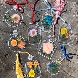 🌸Dried Flower Bookmarks Set 🌸Dried Flower Bookmarks Set