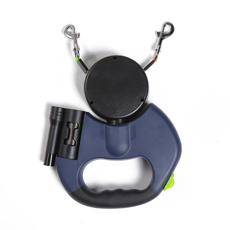 TangleFree Dual Dog Leash with Tangle-Free Swivel