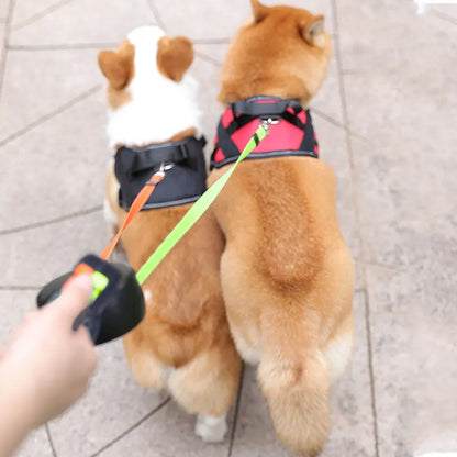 TangleFree Dual Dog Leash with Tangle-Free Swivel