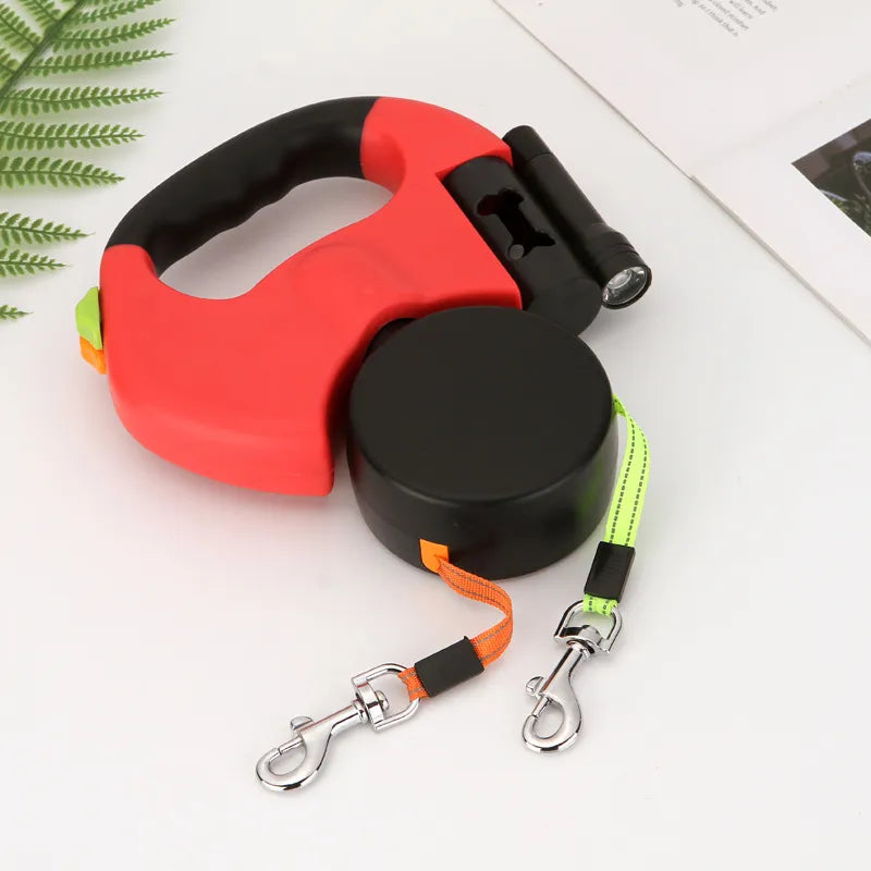 TangleFree Dual Dog Leash with Tangle-Free Swivel