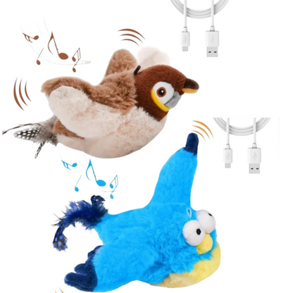 Feather Frenzy™ Flapping Cat Bird (Free Shipping + 50% OFF Today)