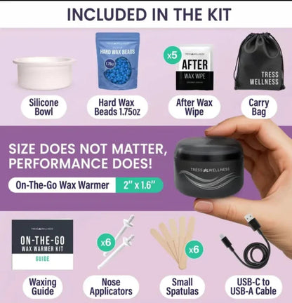 SmoothEase Nose & Brow Wax Kit
