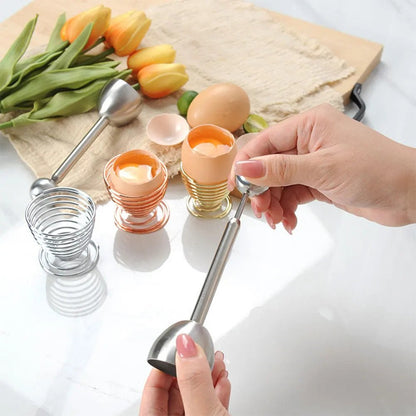 Stainless Steel Egg Topper - Easy Egg Opener