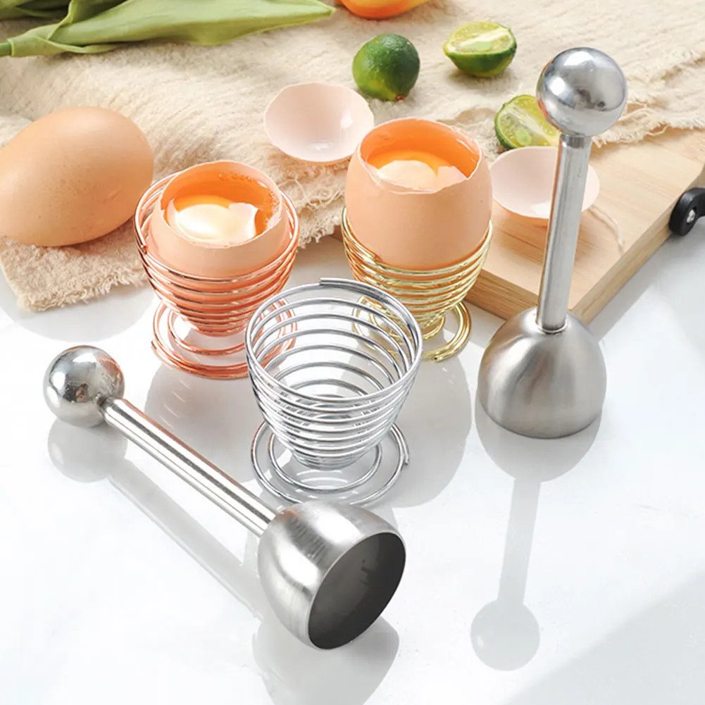 Stainless Steel Egg Topper - Easy Egg Opener