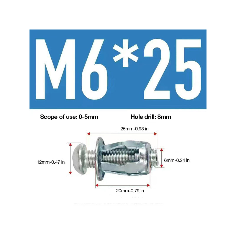 🔩Expansion Screw Petal Nut