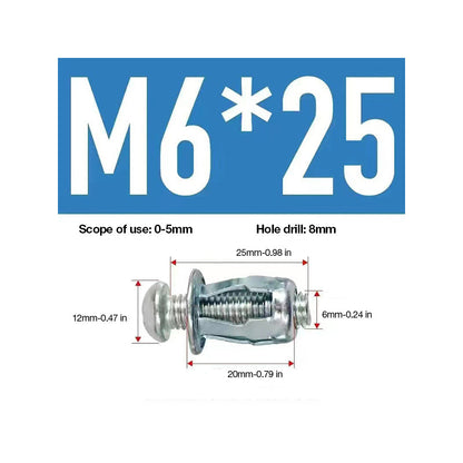 🔩Expansion Screw Petal Nut