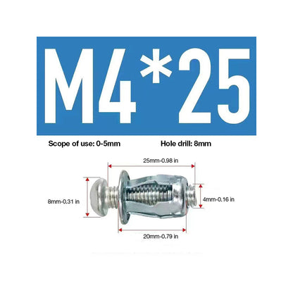 🔩Expansion Screw Petal Nut