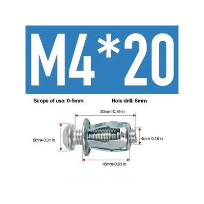🔩Expansion Screw Petal Nut