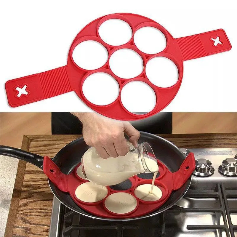 Silicone Non Stick Pancake Egg Mould