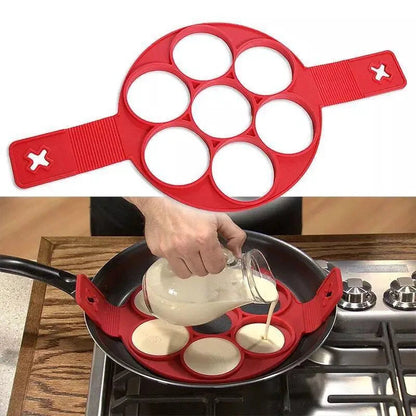 Silicone Non Stick Pancake Egg Mould