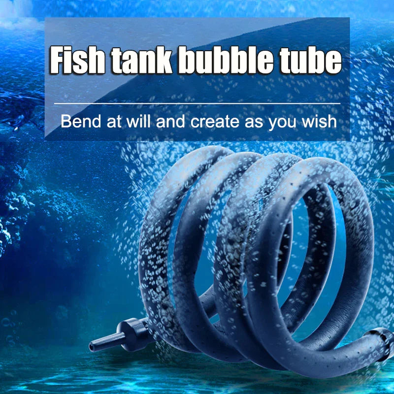 Fish Tank Oxygen Curtain Landscaping Bubble Strips