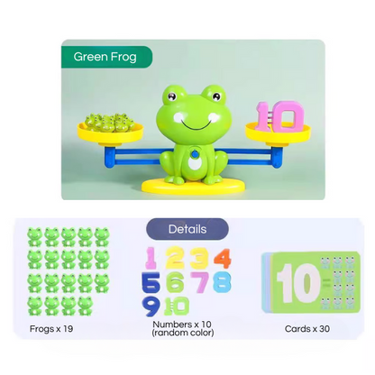 Frog Balance Baby Math Toy