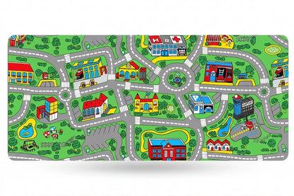 RoadPlay Mouse Pad™ – Colorful City Road Mouse Pad for Office, Gaming & Kids' Desks