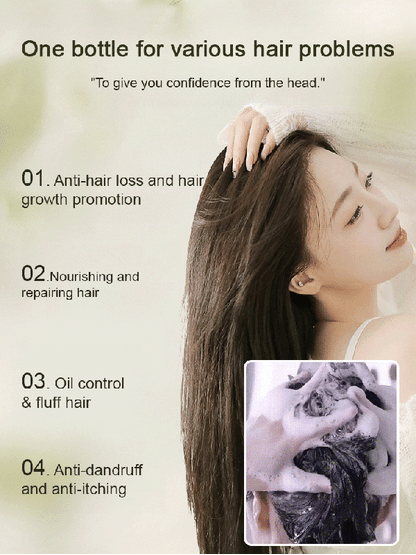 🔥New Year Sale 50% OFF🔥Hot Sale Ginger Plant Extract Anti-Hair Loss Hair Shampoo-No.1 Patent Sales in Japan