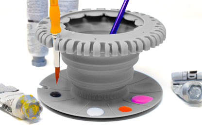 BrushNest™ Collapsible Paint Rinse & Organizer
