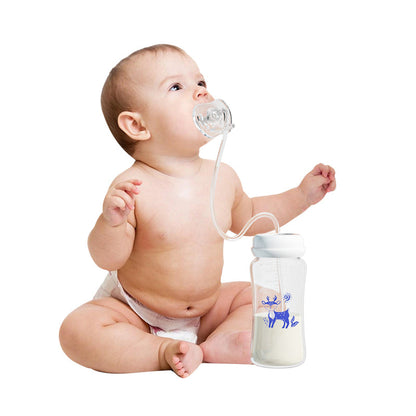 Hands-Free Baby Feeding Bottle (Limited Stock)