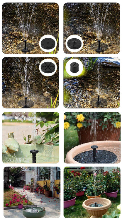 Solar Water Fountain