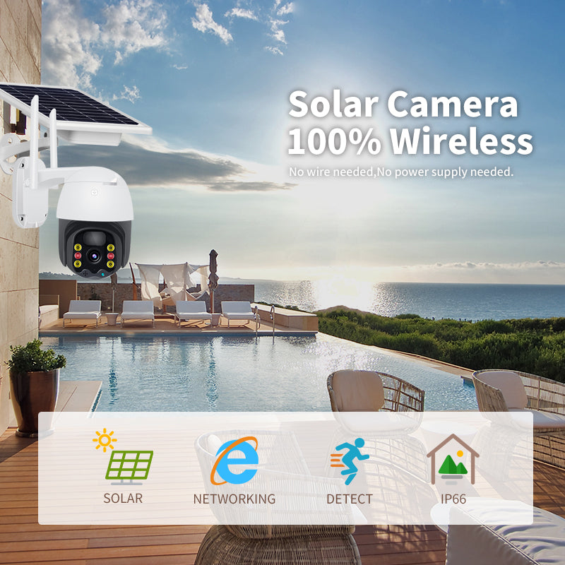 Smart Wireless Solar  Surveillance Camera