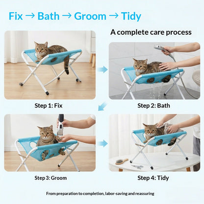 PawSpa™ Foldable Pet Bathing Stand