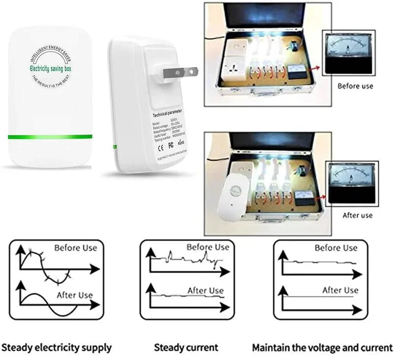 🔥Household Electricity Saving Box (BUY 1 FREE 1)