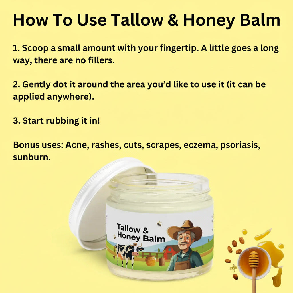 PureTallow™ Honey Nourishing Balm
