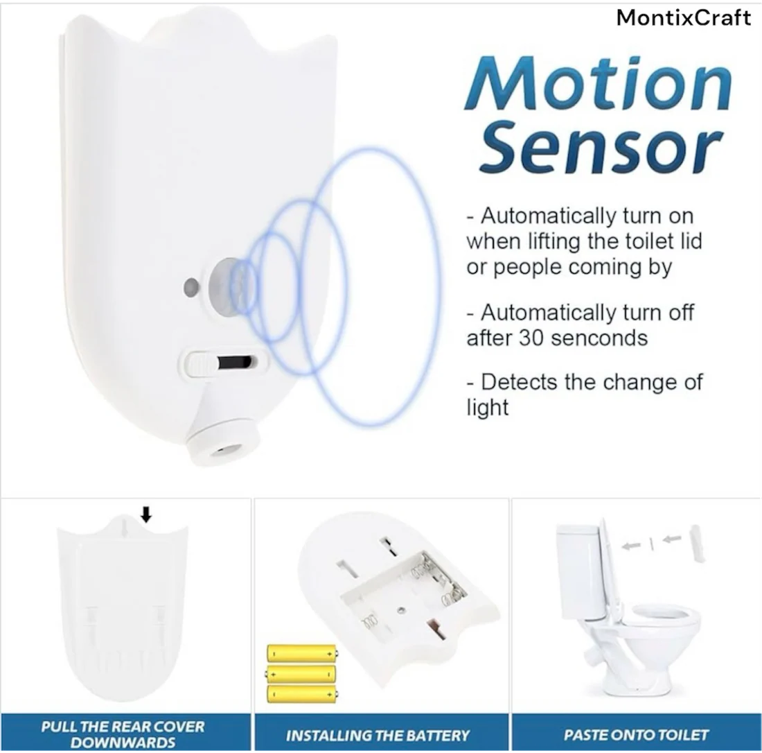 Motion Sensor Potty Training Light
