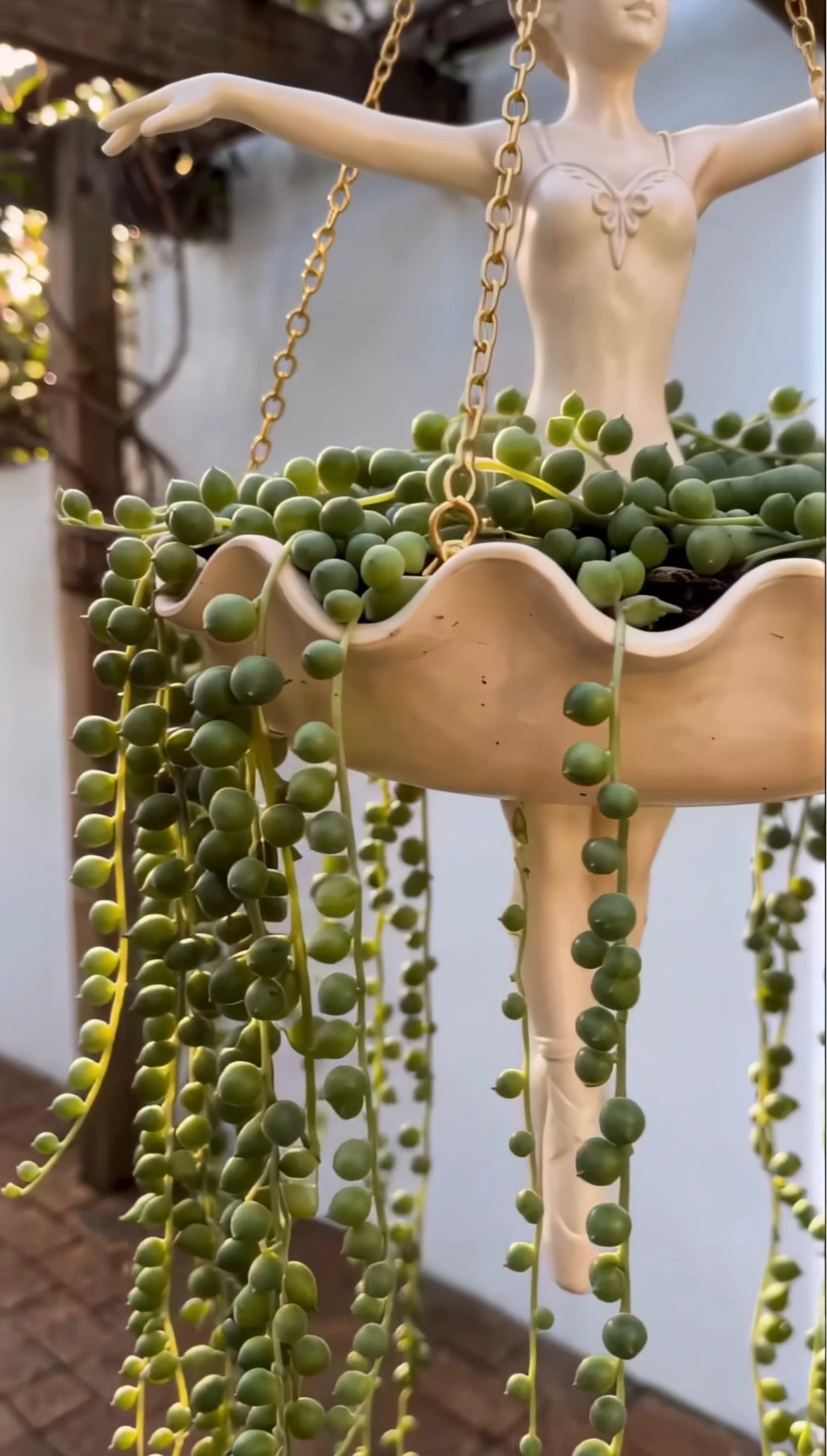 BloomBallet™ Ballerina Hanging Planter