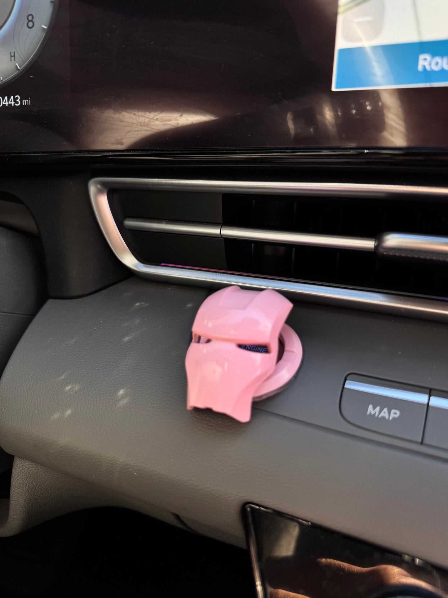 Cute Push-Start Button Cover – Car Ignition Protector