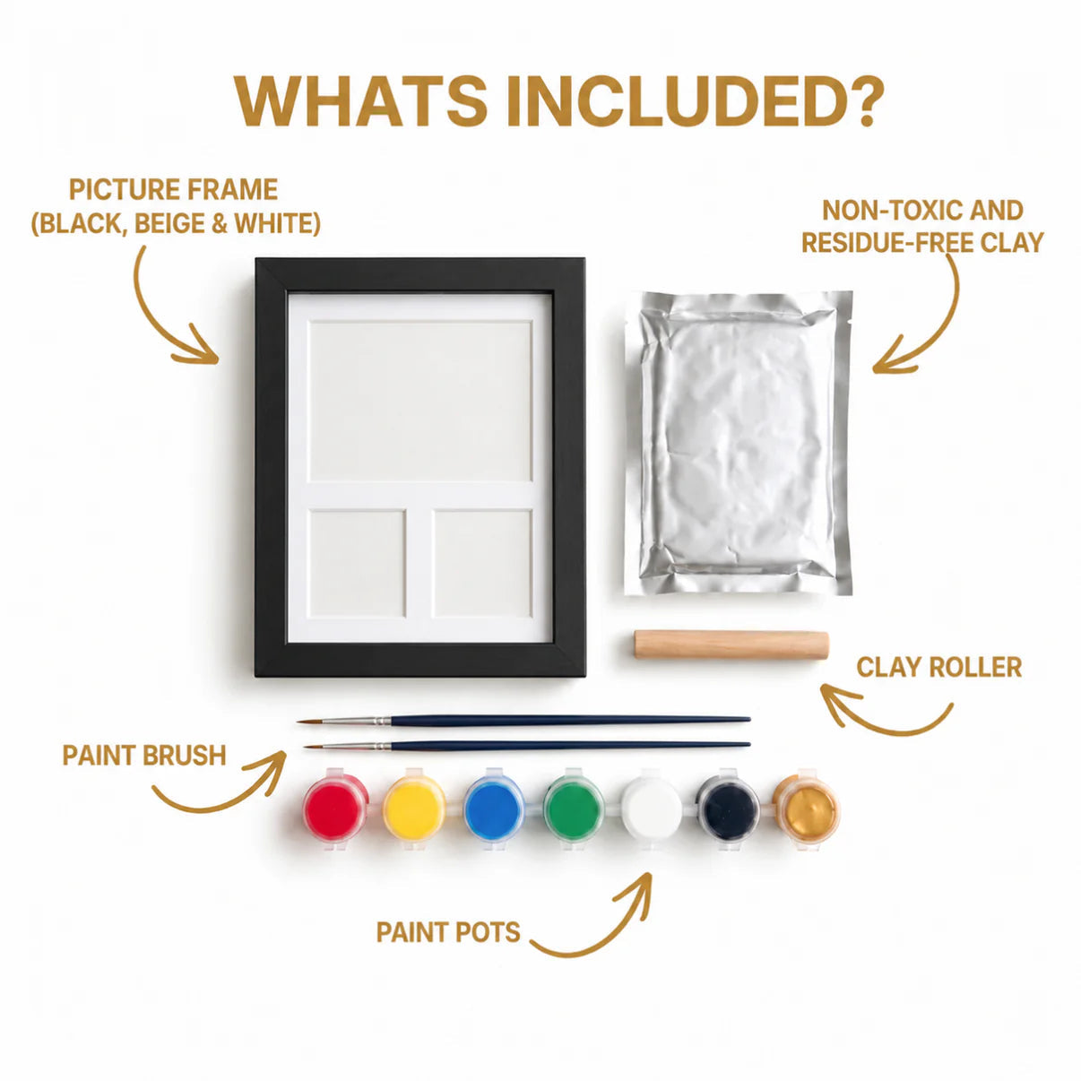 ForeverPaws™ Pet Paw Print Keepsake Frame Kit