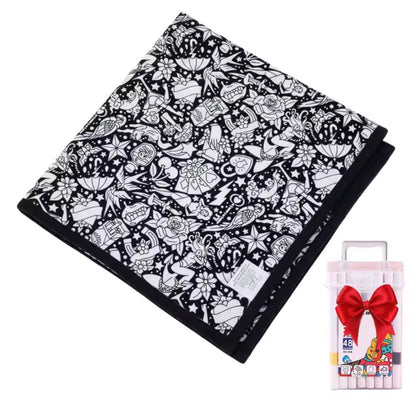 Coloring blanket