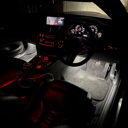4 Wireless Car Interior Ambient Lights