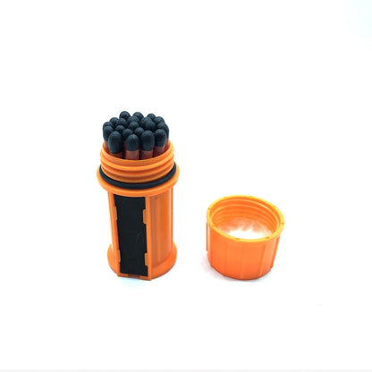 Waterproof Survival Matches – 20pcs Emergency Fire Starter with Case