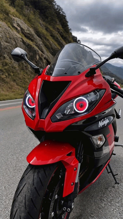 DemonGlow Animated LED Headlight Kit 👁️🔥