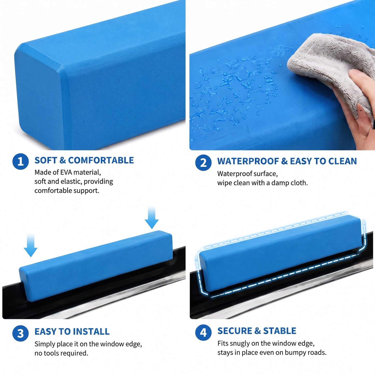 RoadRest™ Car Window Chin Cushion for Dogs