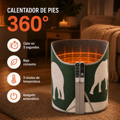 Adjustable Heated Foot Warmer with Instant Heat