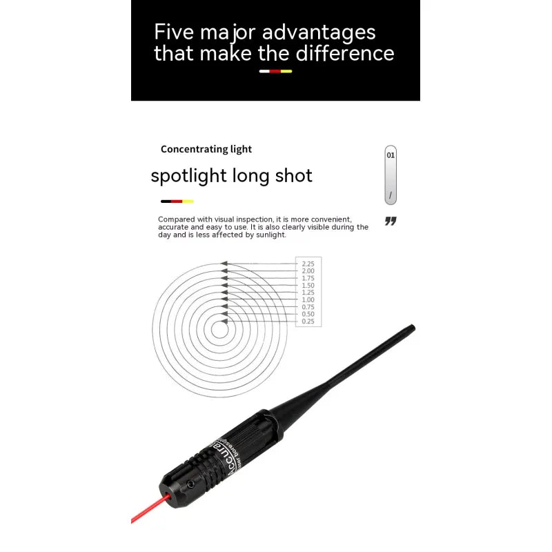 Infrared Calibration Calibrator Red Laser Target Setting Device