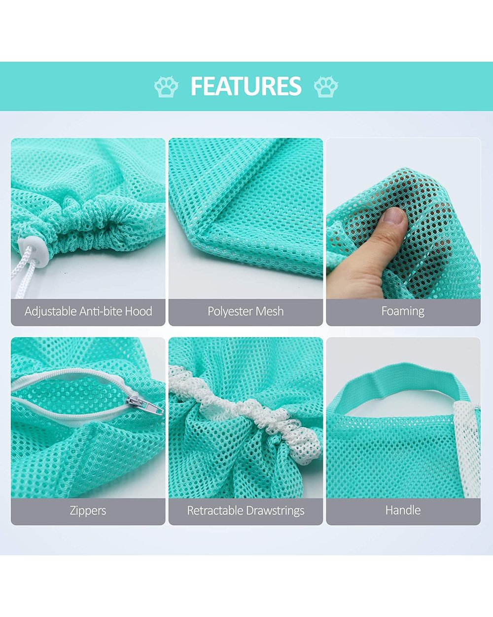 Multi-functional Pet Grooming Bath Bag