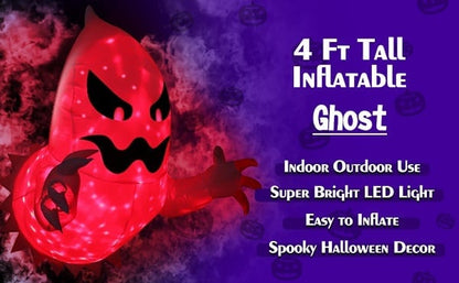 Last Day 50%OFF - 👻LED Halloween Inflatable Ghost