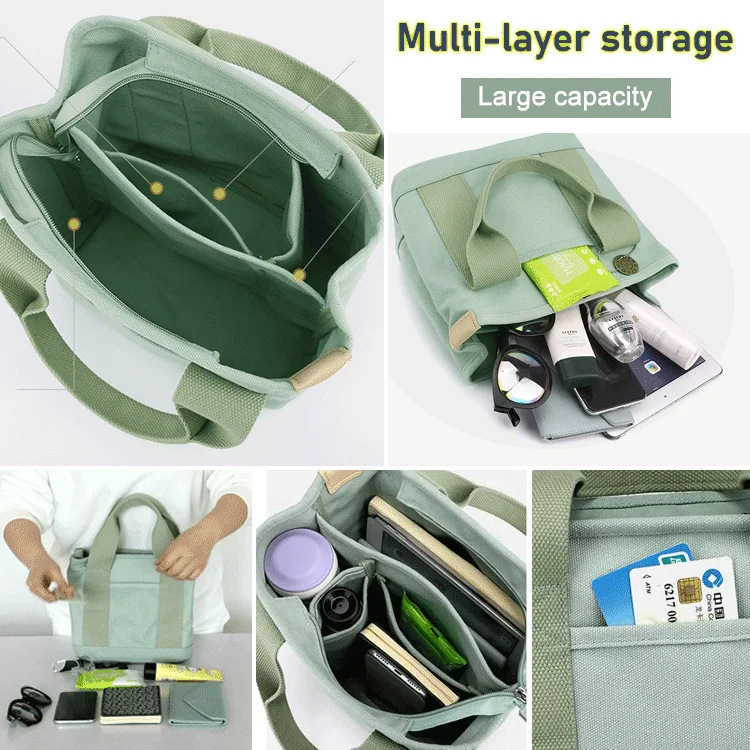 🔥🔥LAST DAY PROMOTION SALE 50% OFF🔥🔥Large capacity multi-pocket handbag HANDMADE