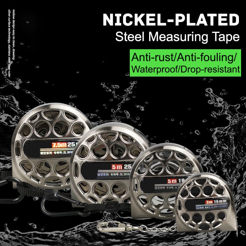Last Day 50% OFF - Stainless Steel Anti-corrosion Retractable Metric Ruler