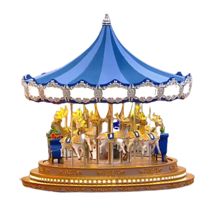 Last Day For Clearance-Buy 1 Get 1 Free-Mr. Christmas Very Merry Carousel