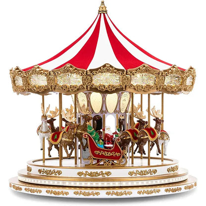 Last Day For Clearance-Buy 1 Get 1 Free-Mr. Christmas Very Merry Carousel