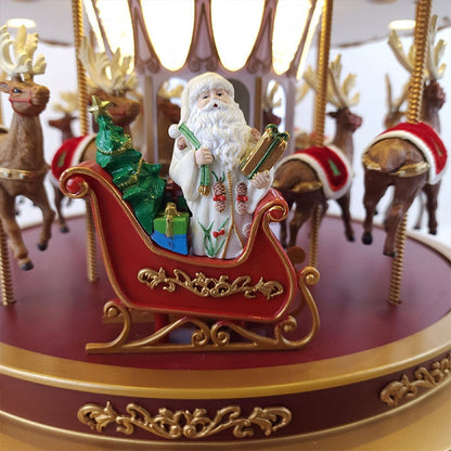 Last Day For Clearance-Buy 1 Get 1 Free-Mr. Christmas Very Merry Carousel