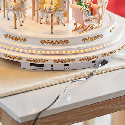 Last Day For Clearance-Buy 1 Get 1 Free-Mr. Christmas Very Merry Carousel