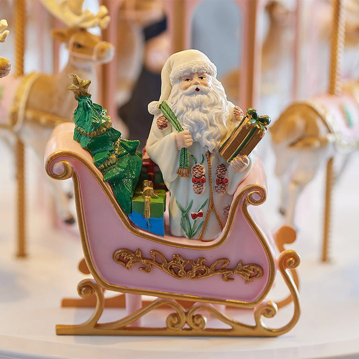Last Day For Clearance-Buy 1 Get 1 Free-Mr. Christmas Very Merry Carousel