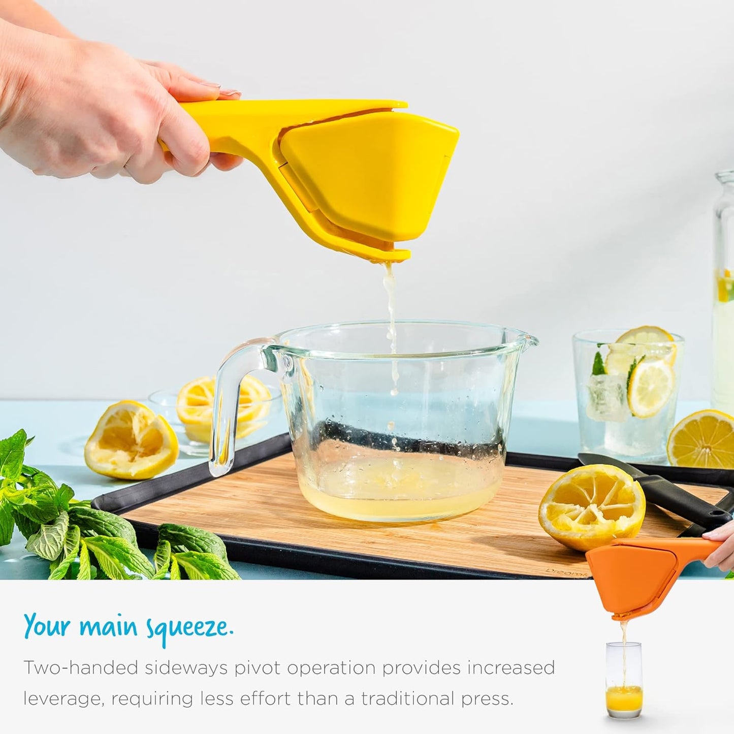 Lemon Fluicer  Easy Squeeze Manual Lemon Juicer