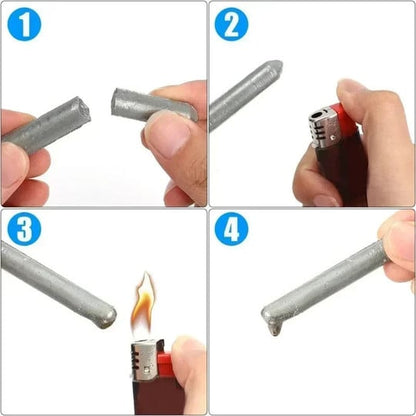Low Temperature Welding Rods for Repair Holes